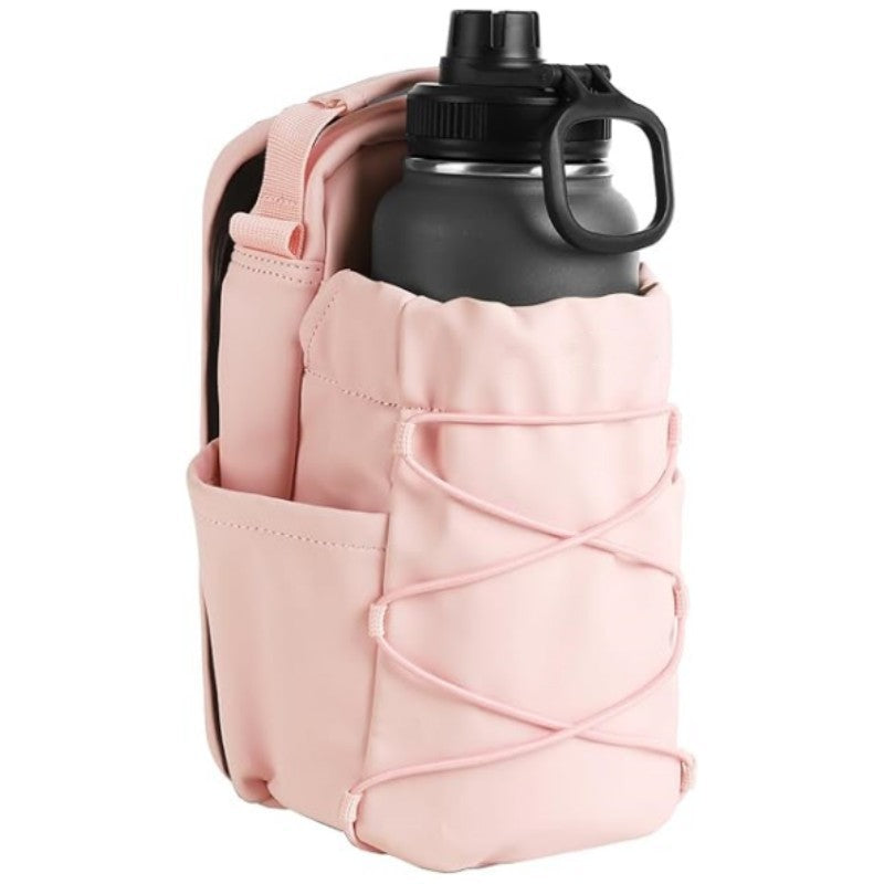 Fitness Magnetic Kettle Bag Crossbody Gym Bag – Magnetic Water Bottle Holder Sling for Men & Women